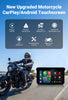 Smart World Company Waterproof Wireless CarPlay and Android Auto Display for Motorcycles