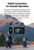 Smart World Company Waterproof Wireless CarPlay and Android Auto Display for Motorcycles
