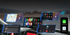 Smart World Carplay4all 10-Inch Wireless CarPlay and Android Auto Retrofit Display any Car App2car Display with GPS and front and reverse rear camera