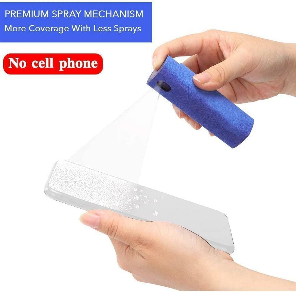 3 in 1 Fingerprint-Proof Screen Car Display Cleaner Spray Wipe Black Cleaning Tools (No Liquid)