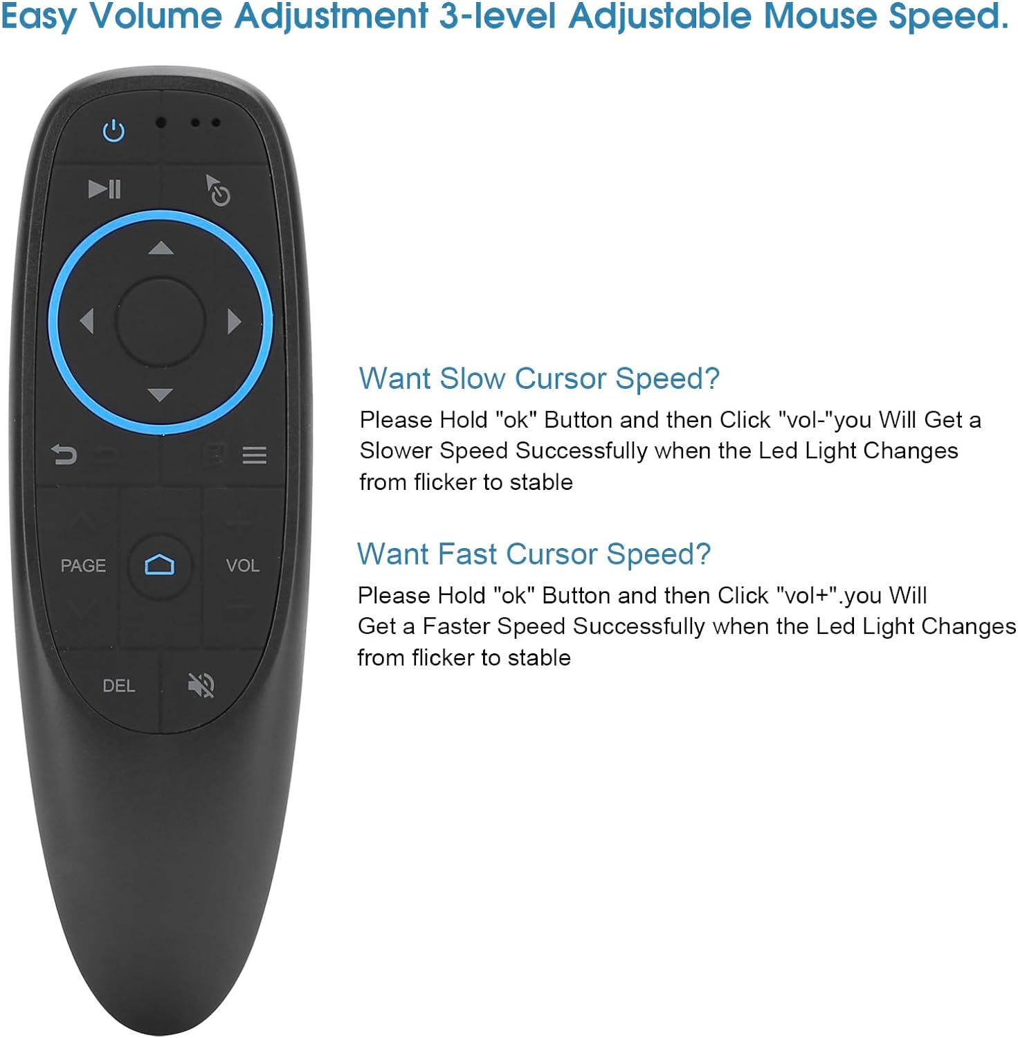 CP-AA-AIR wirelless air mouse pointer for CP-AA VIDEO