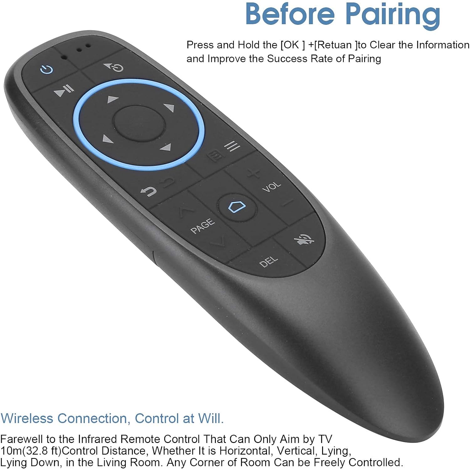 CP-AA-AIR wirelless air mouse pointer for CP-AA VIDEO
