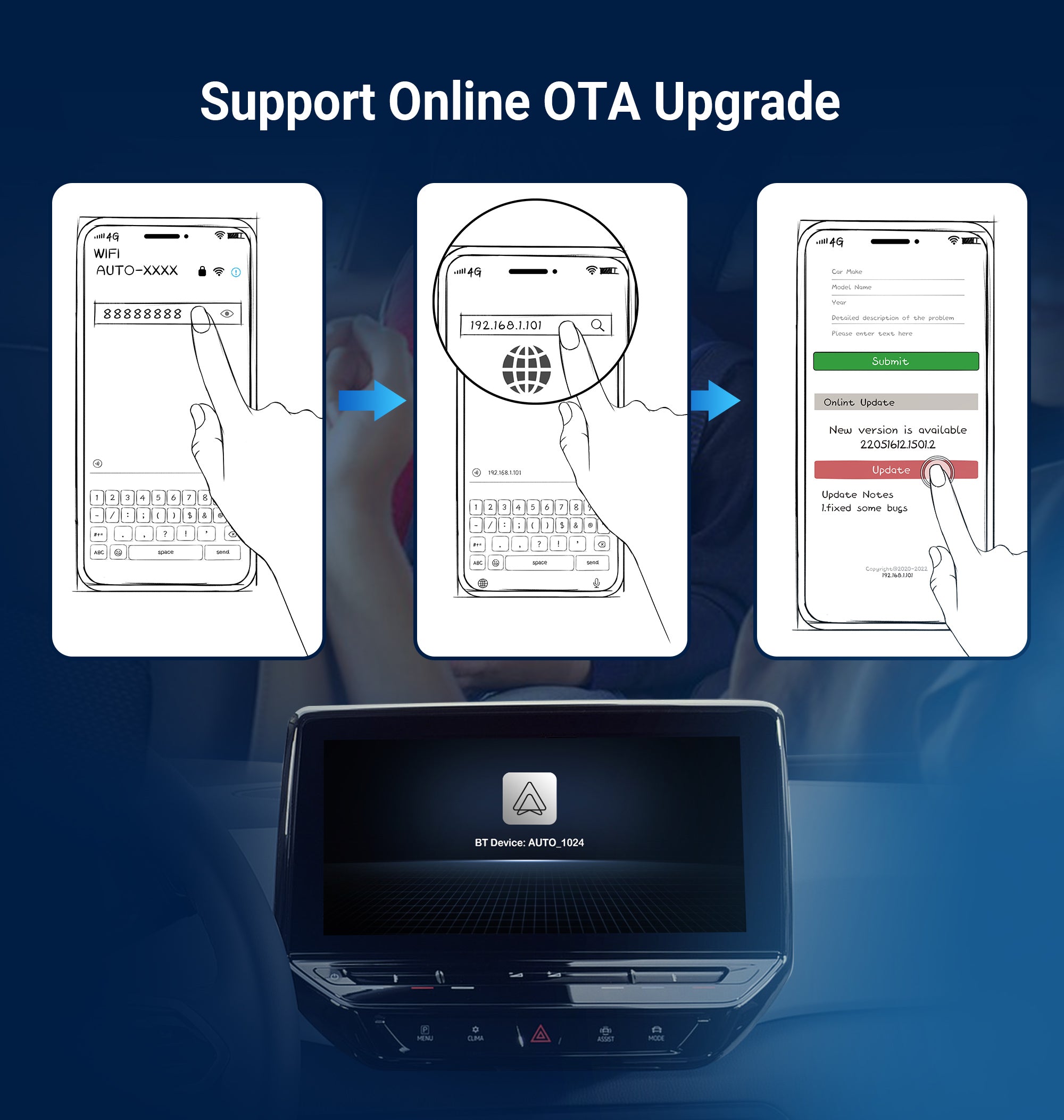 AA Wireless Android Auto (only) Adapter
