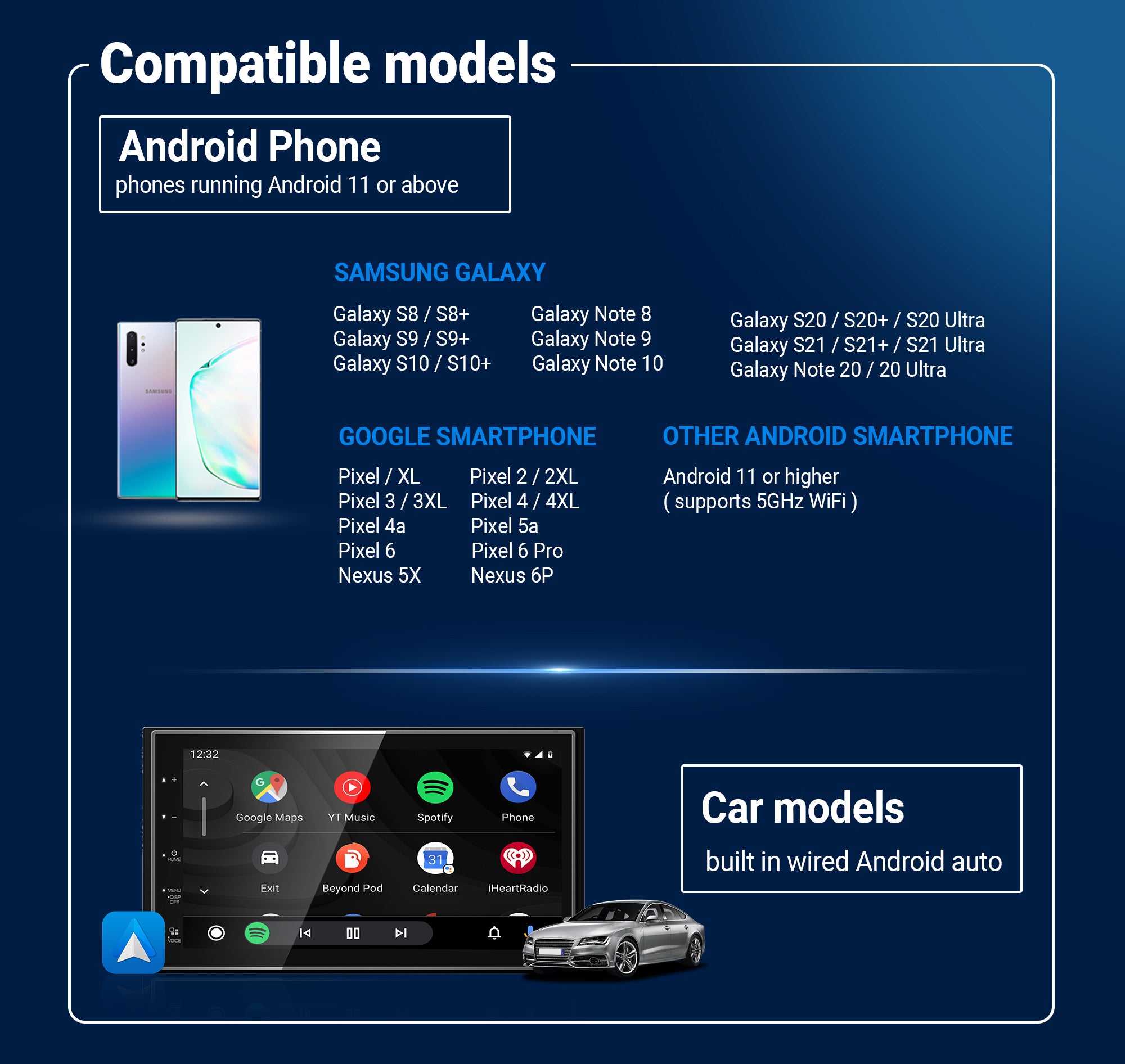 AA Wireless Android Auto (only) Adapter