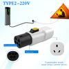 Smart universal Type2 power charging station pile converter to 220V to charge e-bikes electronic motorbikes and any other electronics