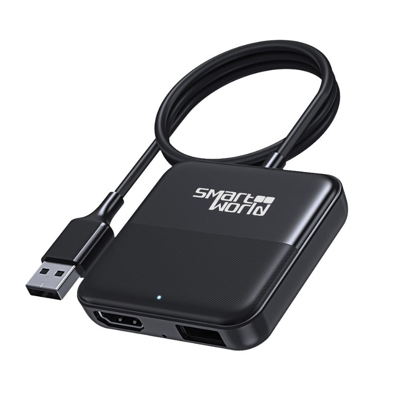 Smart World Apple Carplay and Android Auto Wireless Adapter CP-AA