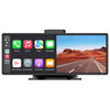 Smart World Carplay4all 10-Inch Wireless CarPlay and Android Auto Retrofit Display any Car App2car Display with GPS and front and reverse rear camera