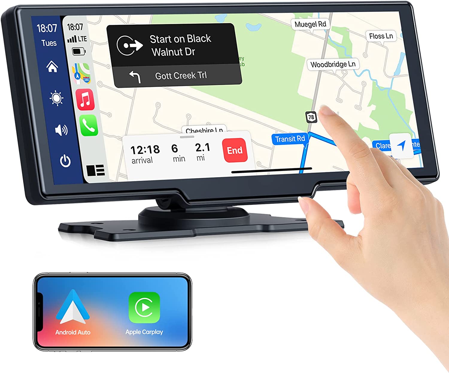 Smart World App2Car adapters for ExplorOz Traveller app -  enable maps and navigation in your motor vehicle