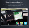 CP-AA-T Wireless CarPlay and Android Auto Upgrade for Tesla with Hands-Free Siri Control, More Navigation and Music Apps